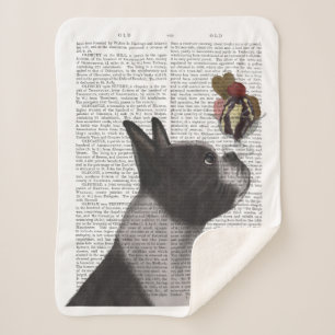 Boston Terrier Ice Cream Sherpadecke