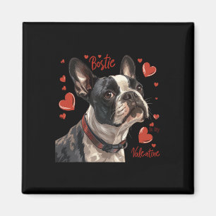 Boston Terrier ist mein Niedlicher Hundebesitzer v Magnet