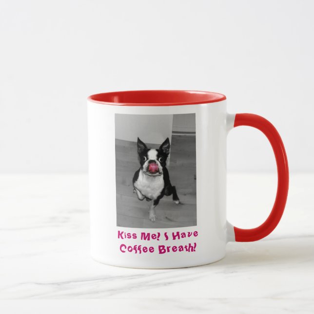 BOSTON-TERRIER-KAFFEE-TASSE TASSE (Rechts)