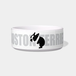 Boston Terrier Keramik Pet Bowl Napf