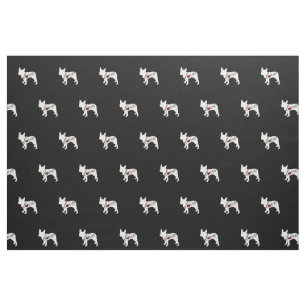 Boston-Terrier-Liebe Stoff