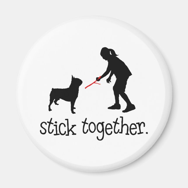 Boston Terrier Magnet (Vorne)