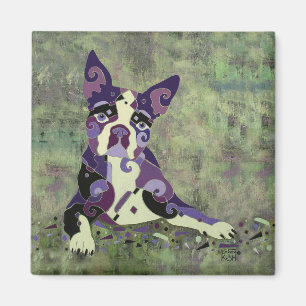 Boston Terrier Magnet für Ihren Kühlschrank