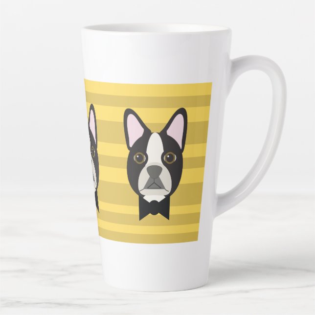 Boston Terrier Milchtasse (Rechts)
