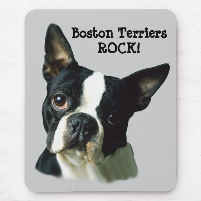 Boston Terrier Mousepad (Vorne)