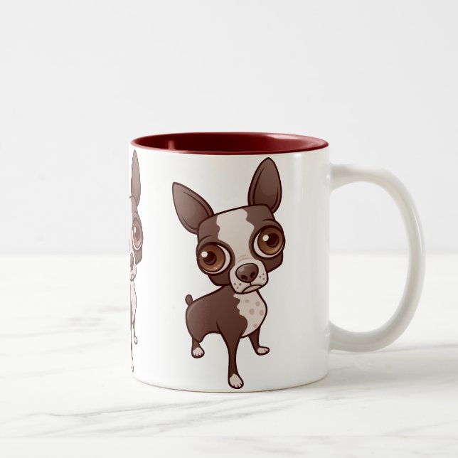 Boston Terrier Mug (Droit)