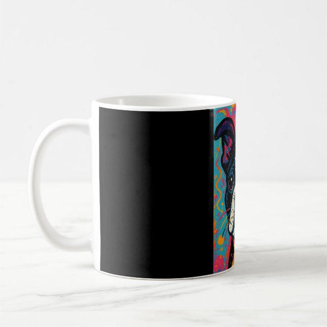 Boston Terrier Mug (Gauche)