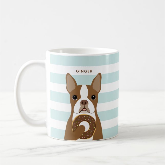Boston Terrier Mugs (Gauche)