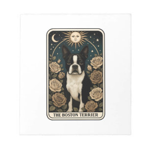 Boston-Terrier Notizblock