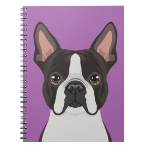 Boston Terrier Notizblock