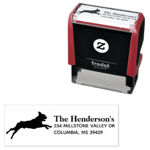 Boston Terrier Permastempel