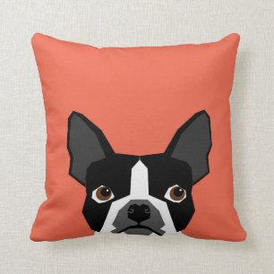 Boston Terrier Pillow Niedlich Funny Boston Terrie Kissen