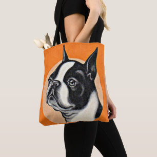 Boston Terrier Print Tasche