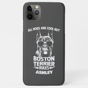 Boston Terrier regiert lustig Alle Hunde sind Cool Case-Mate iPhone Hülle