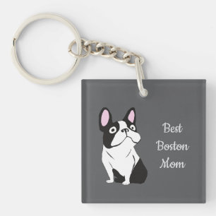 Boston Terrier Schlüsselanhänger