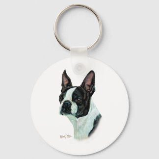 Boston Terrier Schlüsselanhänger