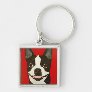 Boston-Terrier-Schlüsselanhänger Schlüsselanhänger