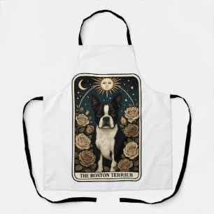 Boston-Terrier Schürze