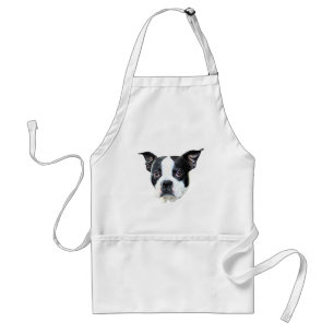 Boston Terrier Schürze