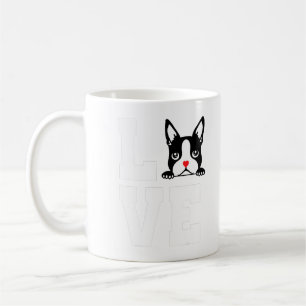Boston Terrier Shirt I Liebe Mein Bostie T-Shirt G Kaffeetasse
