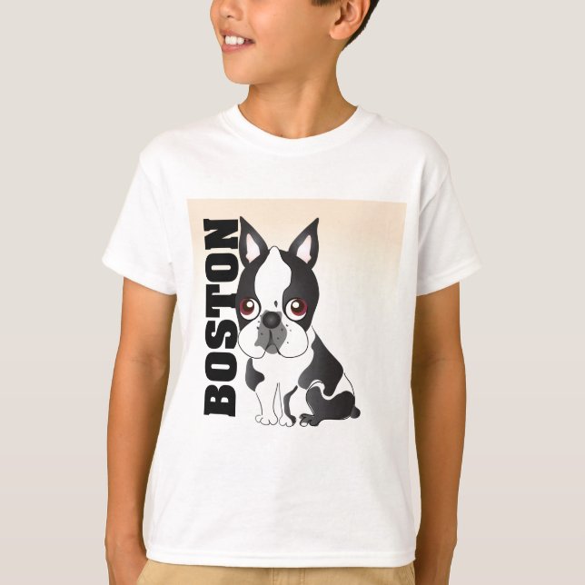 Boston Terrier T-Shirt (Vorderseite)