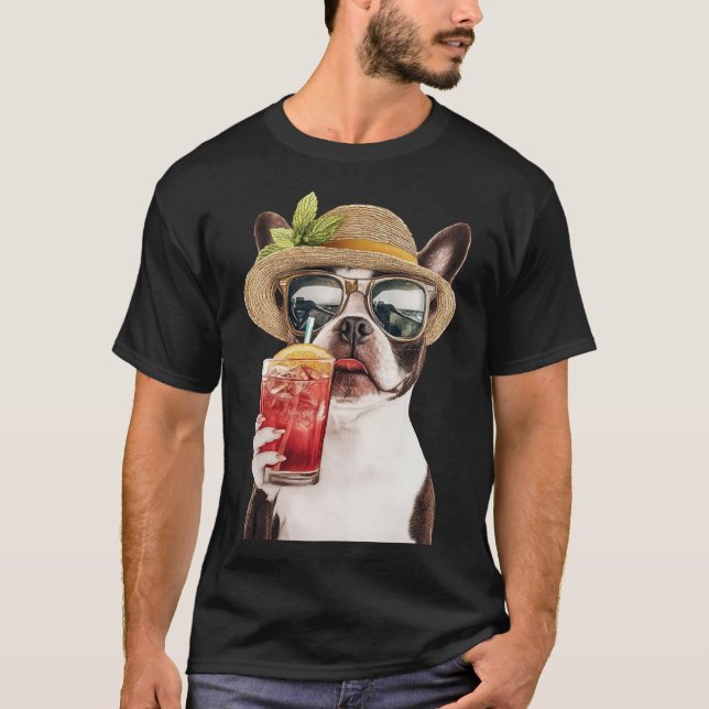 Boston Terrier T-Shirt (Vorderseite)