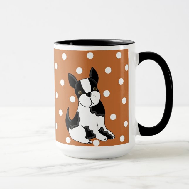 Boston Terrier Tasse (Rechts)