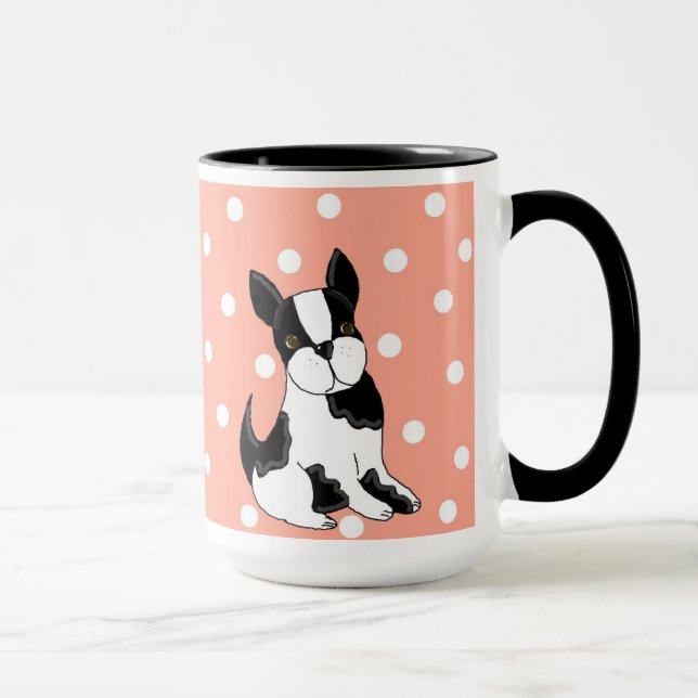 Boston Terrier Tasse (Rechts)