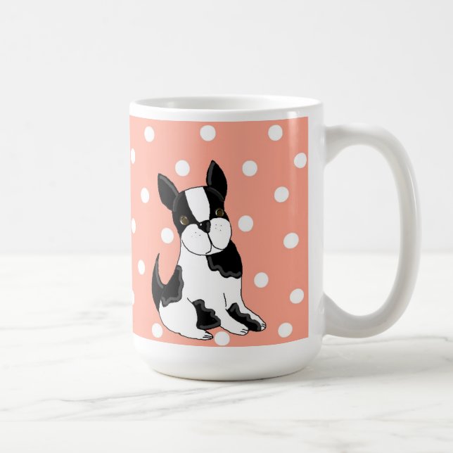 Boston Terrier Tasse (Rechts)