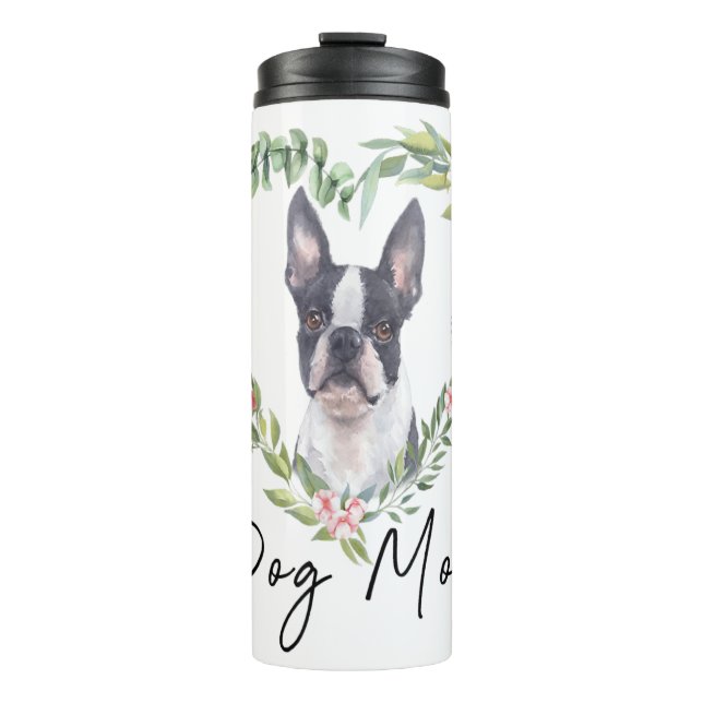 Boston Terrier Thermal Tumbler Geschenke | Lover G Thermosbecher (Vorderseite)
