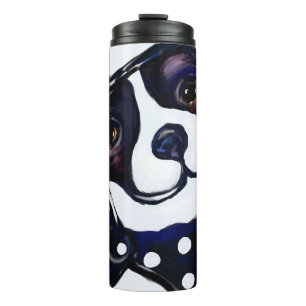 BOSTON TERRIER THERMOSBECHER