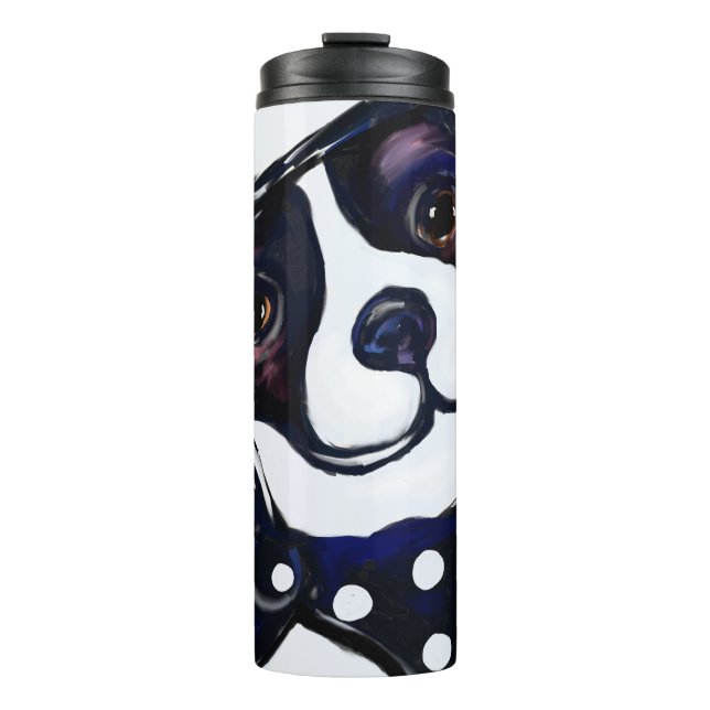 BOSTON TERRIER THERMOSBECHER (Vorderseite)