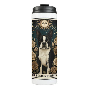 Boston-Terrier Thermosbecher