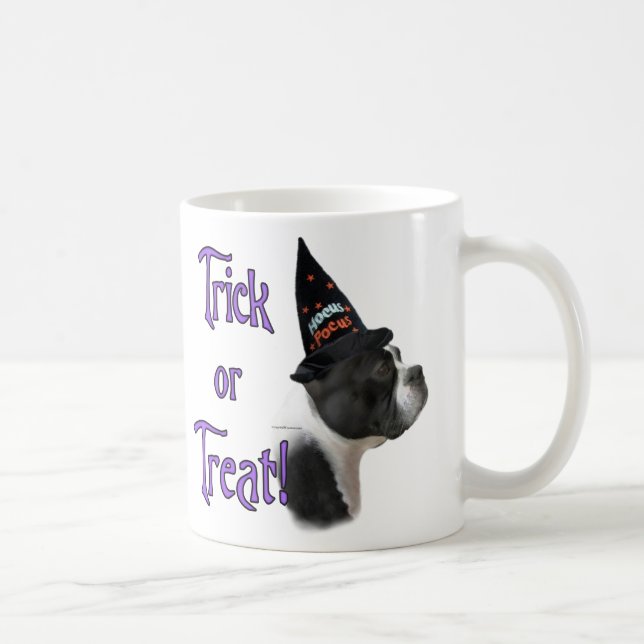 Boston Terrier Trick Kaffeetasse (Rechts)