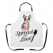 Boston Terrier verbreitete die Liebe