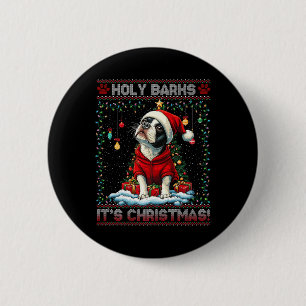 Boston Terrier Weihnachtsbaumdekorationen Liebe Button