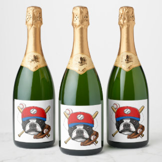 Boston Terrier Wine Sticker Funny Novelty Geschenk