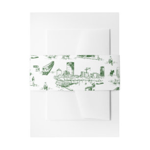 Boston Toile Forest Green Invasion Bly Band