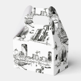 Boston Toile Geschenkschachtel