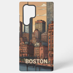 Boston Traveller - Eine tolle Geschenkidee Samsung Galaxy Hülle