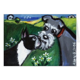 Boston trifft Schnauzer