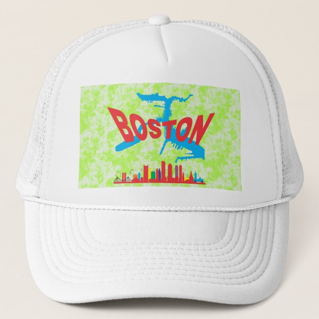 Boston Truckerkappe (Vorderseite)