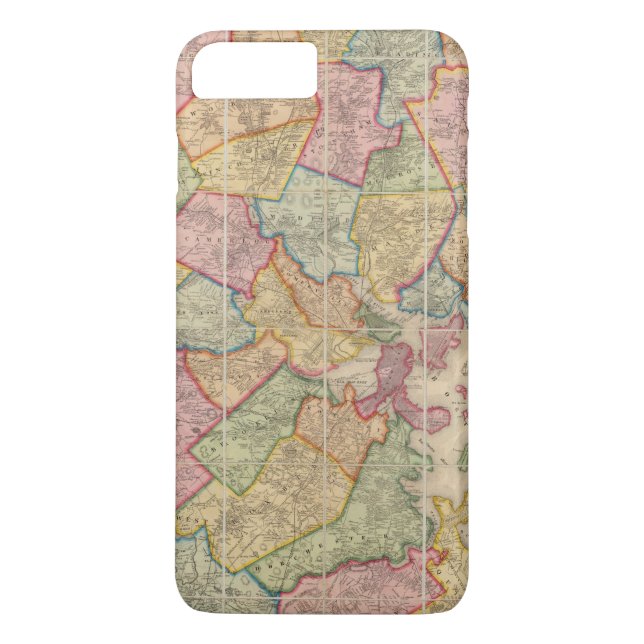 Boston und Nähe Case-Mate iPhone Hülle (Rückseite)