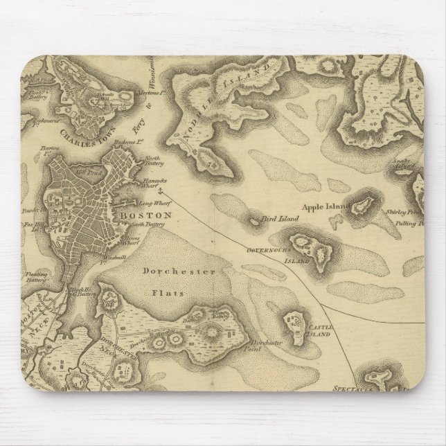 Boston und seine Umgebung Mousepad (Vorne)