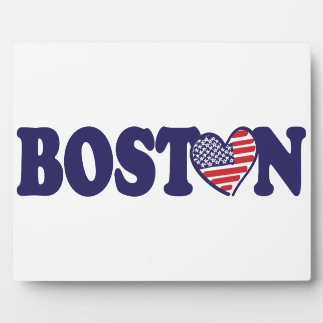Boston USA Fotoplatte (Vorderseite)