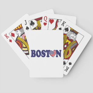 Boston USA Spielkarten