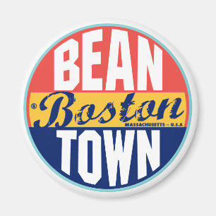 Boston Vintages Label Magnet