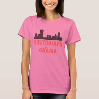 Bostonians für der langen das Shirt Hülsen-Frauen