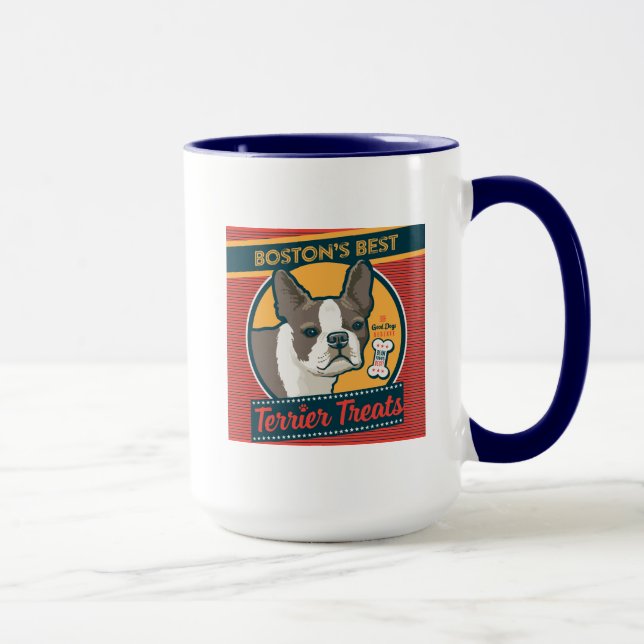 Bostons beste Terrier-Leckereien Tasse (Rechts)
