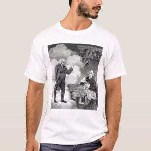 Boswell und der Geist von Samuel Johnson T-Shirt